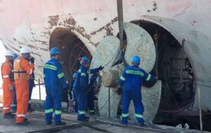 Metalock Brasil completes full overhaul of bow tunnel thruster
